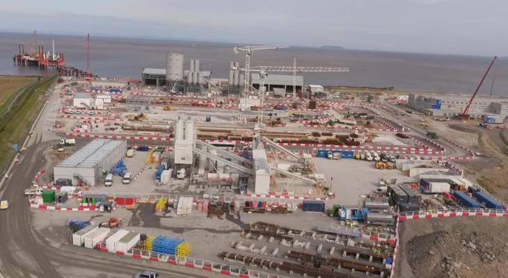 Wielka Brytania: na budowie elektrowni atomowej praca wre . Fot. EDF Energy